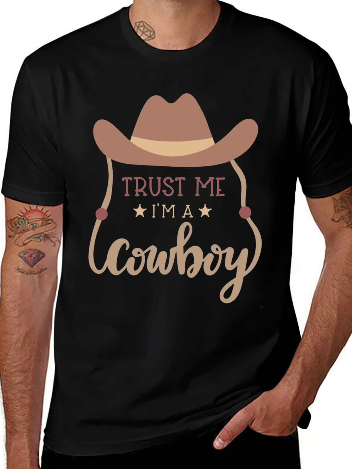 Trust Me Cowboy T-Shirt Western Graphic Tee