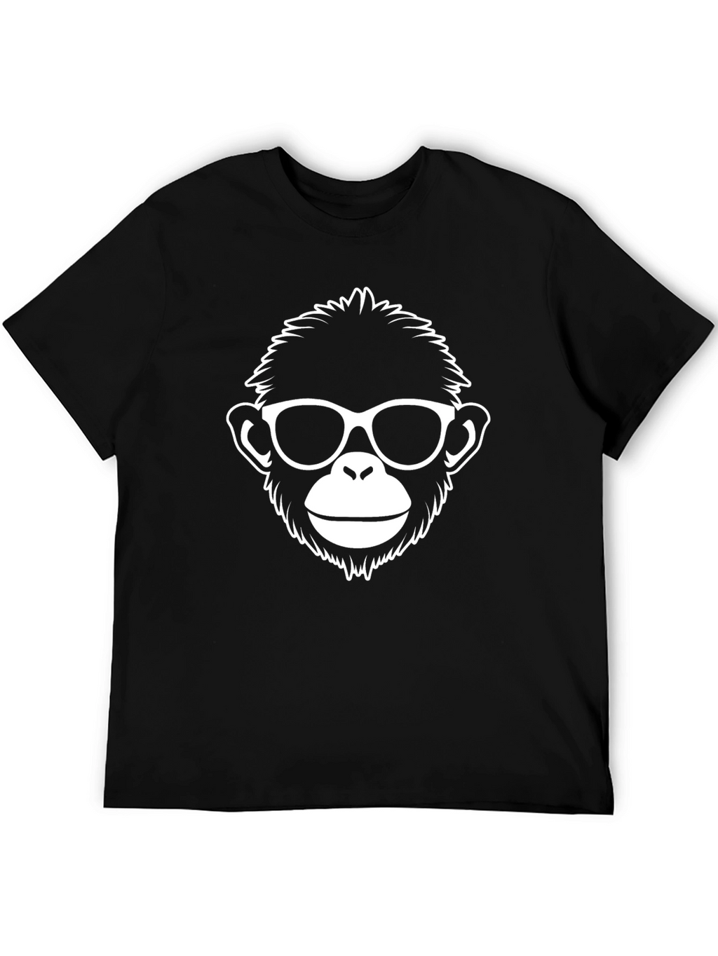Cool Monkey Face T-Shirt - Graphic Tee