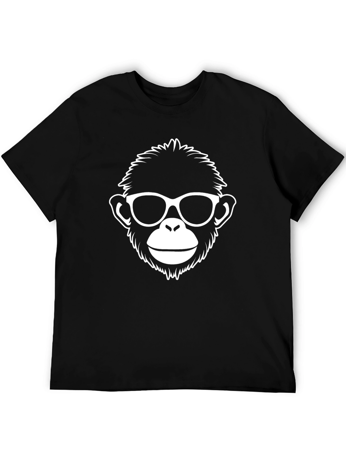 Cool Monkey Face T-Shirt - Graphic Tee