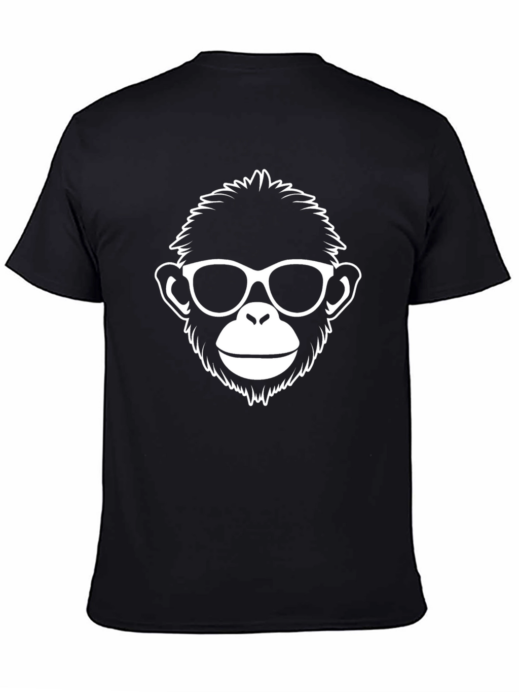Cool Monkey Face T-Shirt - Graphic Tee
