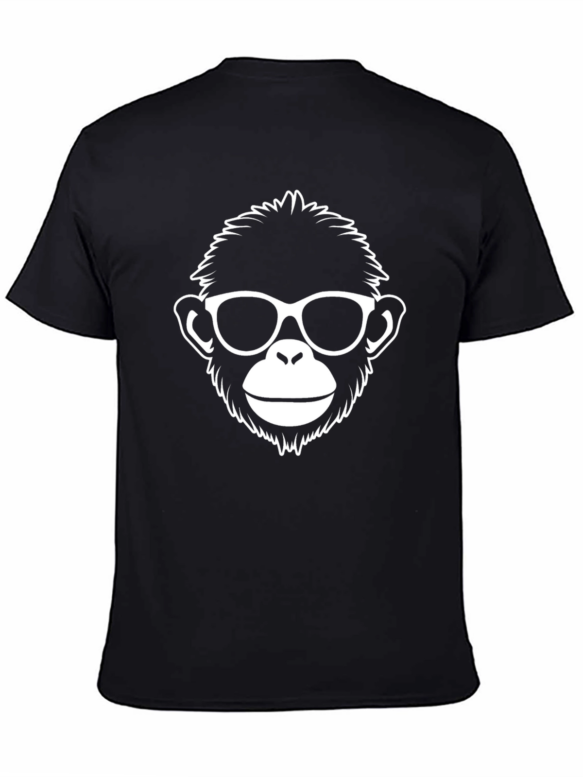 Cool Monkey Face T-Shirt - Graphic Tee