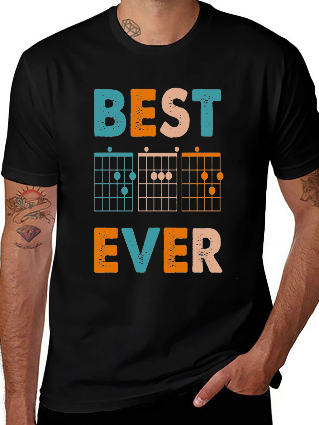 Best Ever Guitar Chord T-Shirt