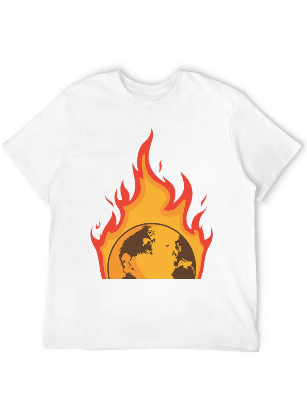 Global Warming Graphic Tee - Black Short Sleeve