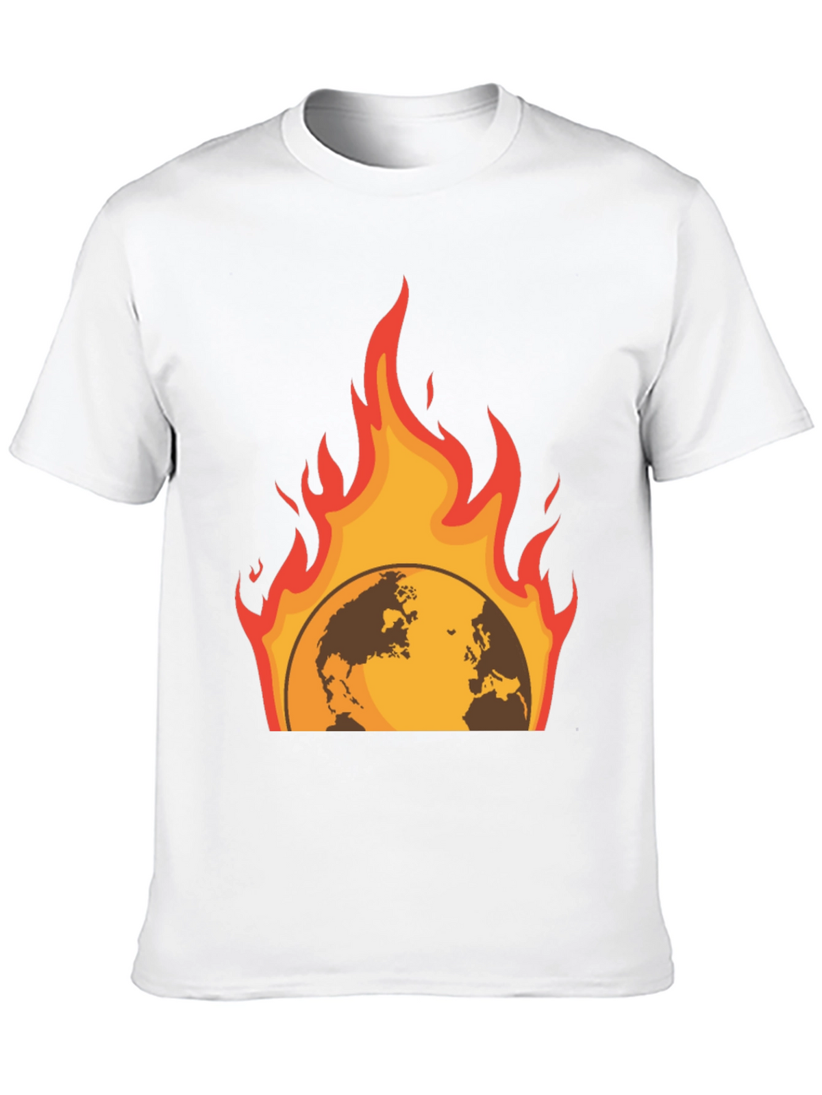 Global Warming Graphic Tee - Black Short Sleeve