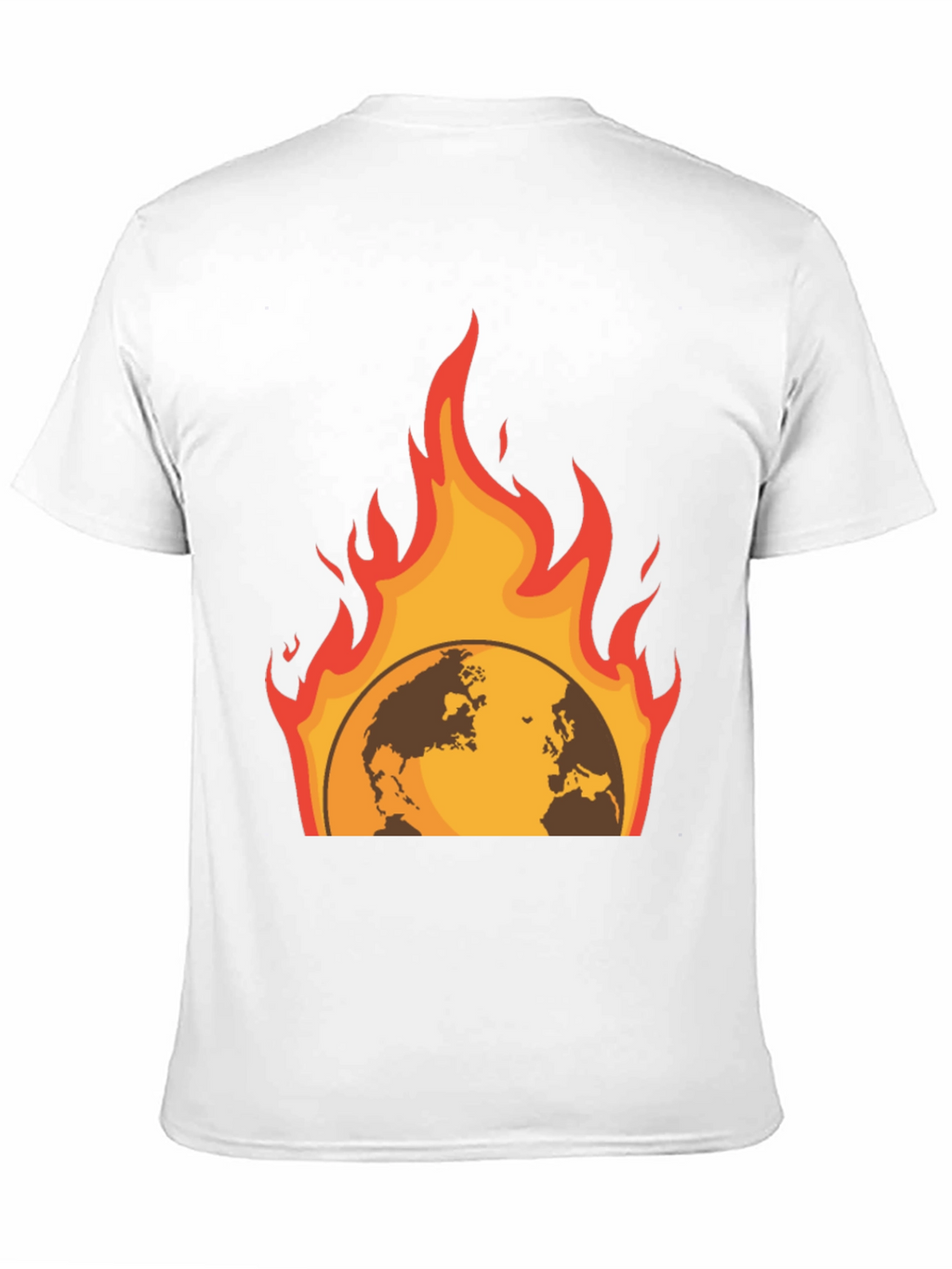 Global Warming Graphic Tee - Black Short Sleeve