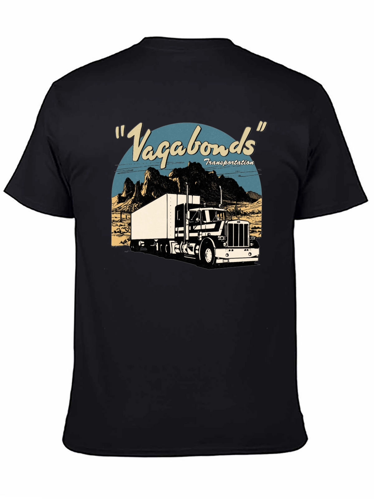 Vagabonds Trucking Tee - Retro Style