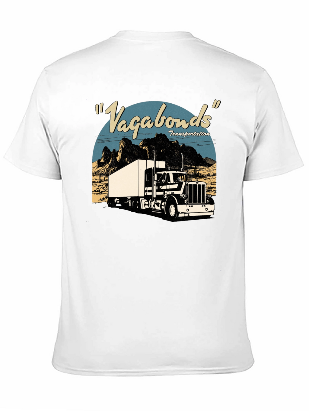 Vagabonds Trucking Tee - Retro Style