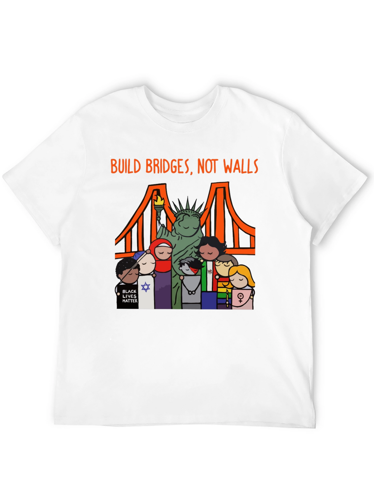 Build Bridges Not Walls T-Shirt