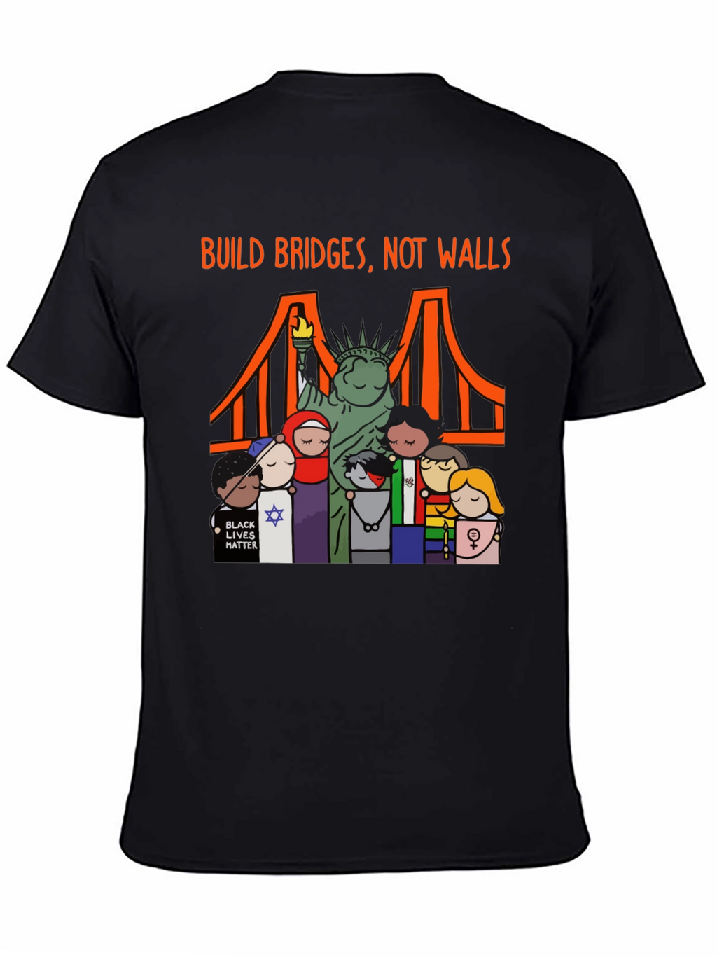 Build Bridges Not Walls T-Shirt