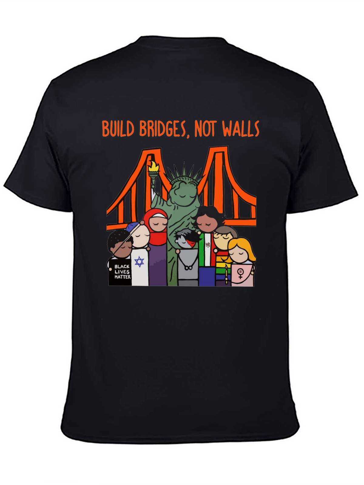 Build Bridges Not Walls T-Shirt