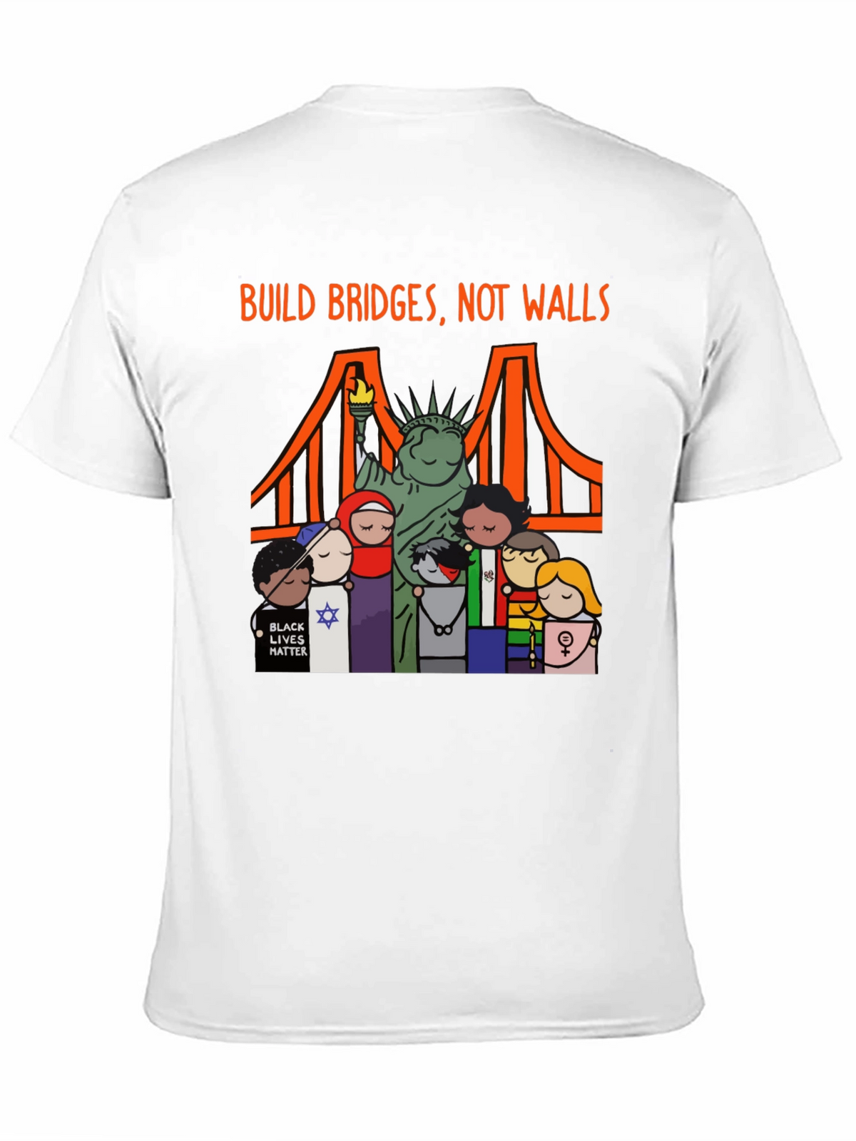 Build Bridges Not Walls T-Shirt