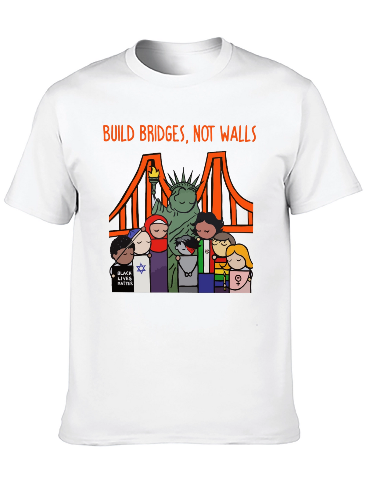 Build Bridges Not Walls T-Shirt
