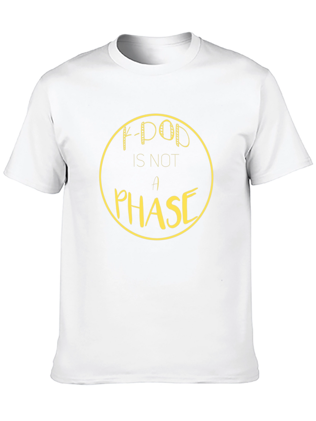 K-Pop is Not a Phase Black T-Shirt