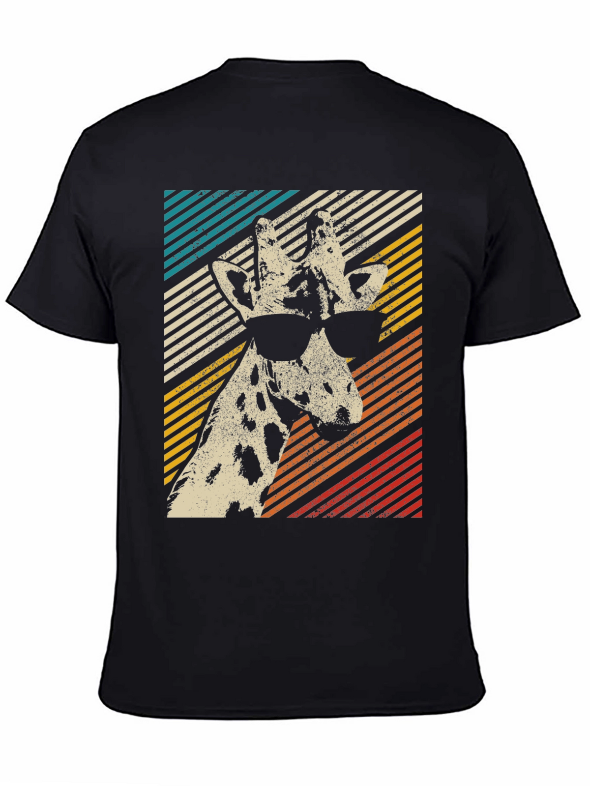 Cool Giraffe Retro T-Shirt