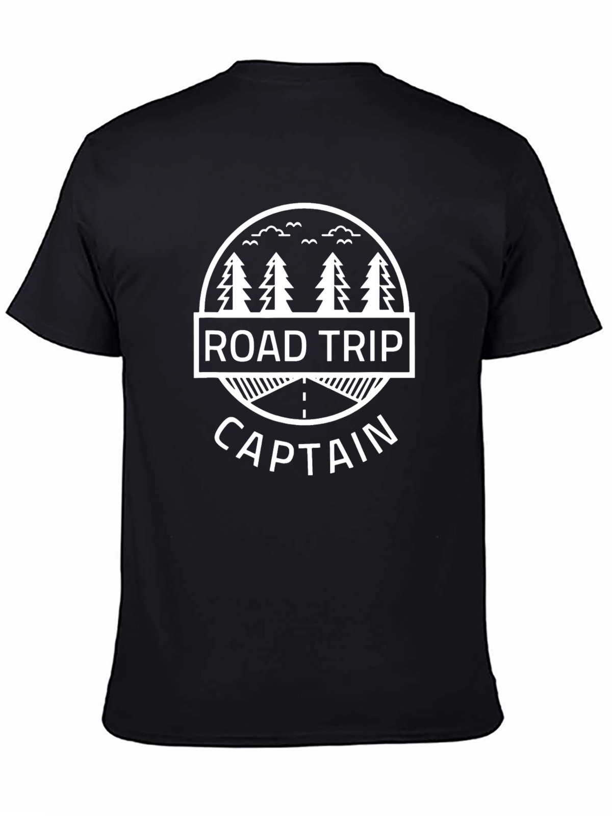 Road Trip Captain Black T-Shirt