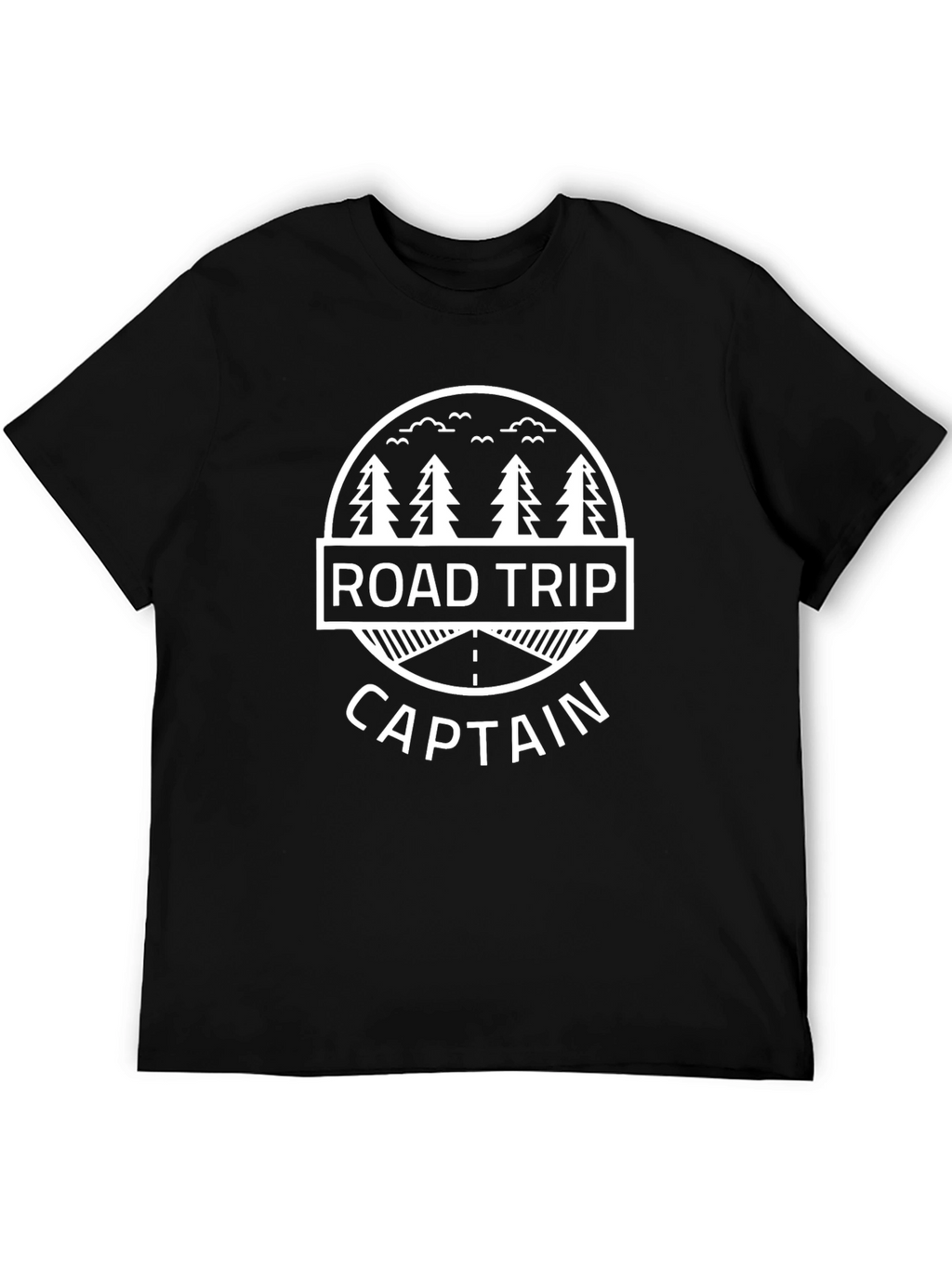 Road Trip Captain Black T-Shirt