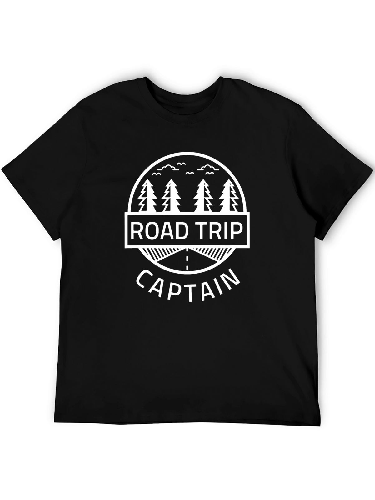 Road Trip Captain Black T-Shirt