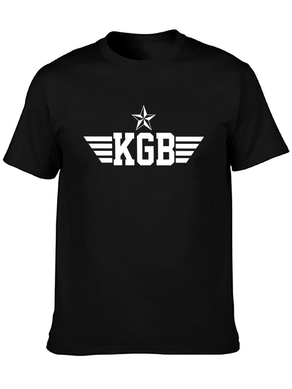 KGB Star Graphic Tee - Classic Retro Style