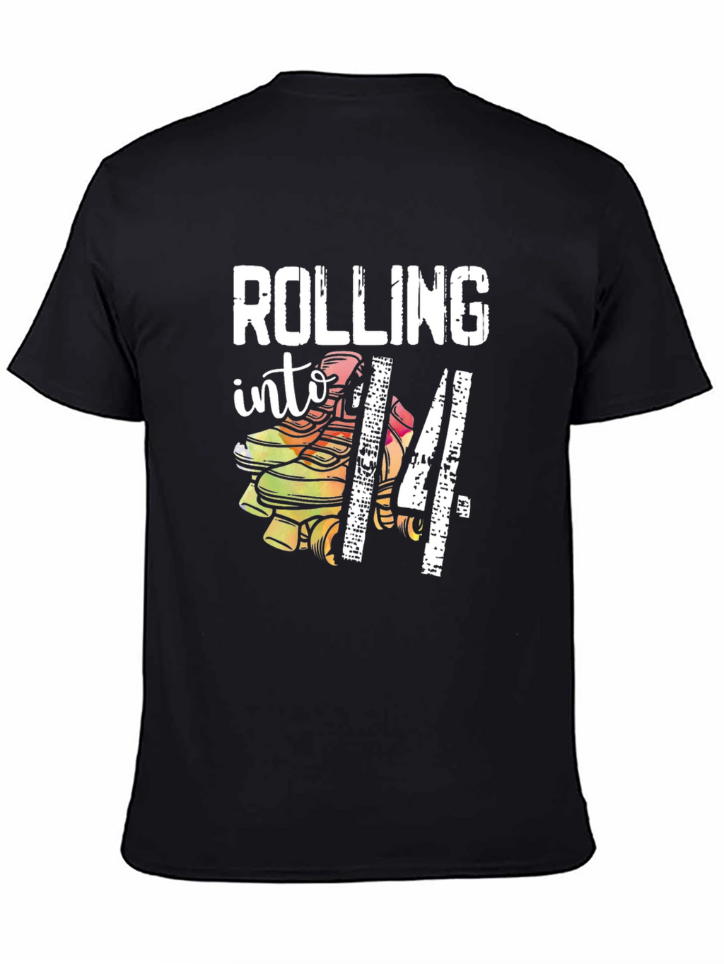 Rolling Into 14 Birthday T-Shirt