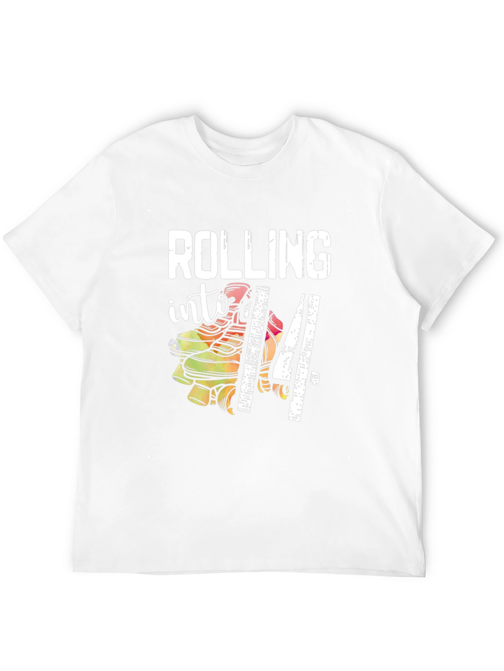 Rolling Into 14 Birthday T-Shirt