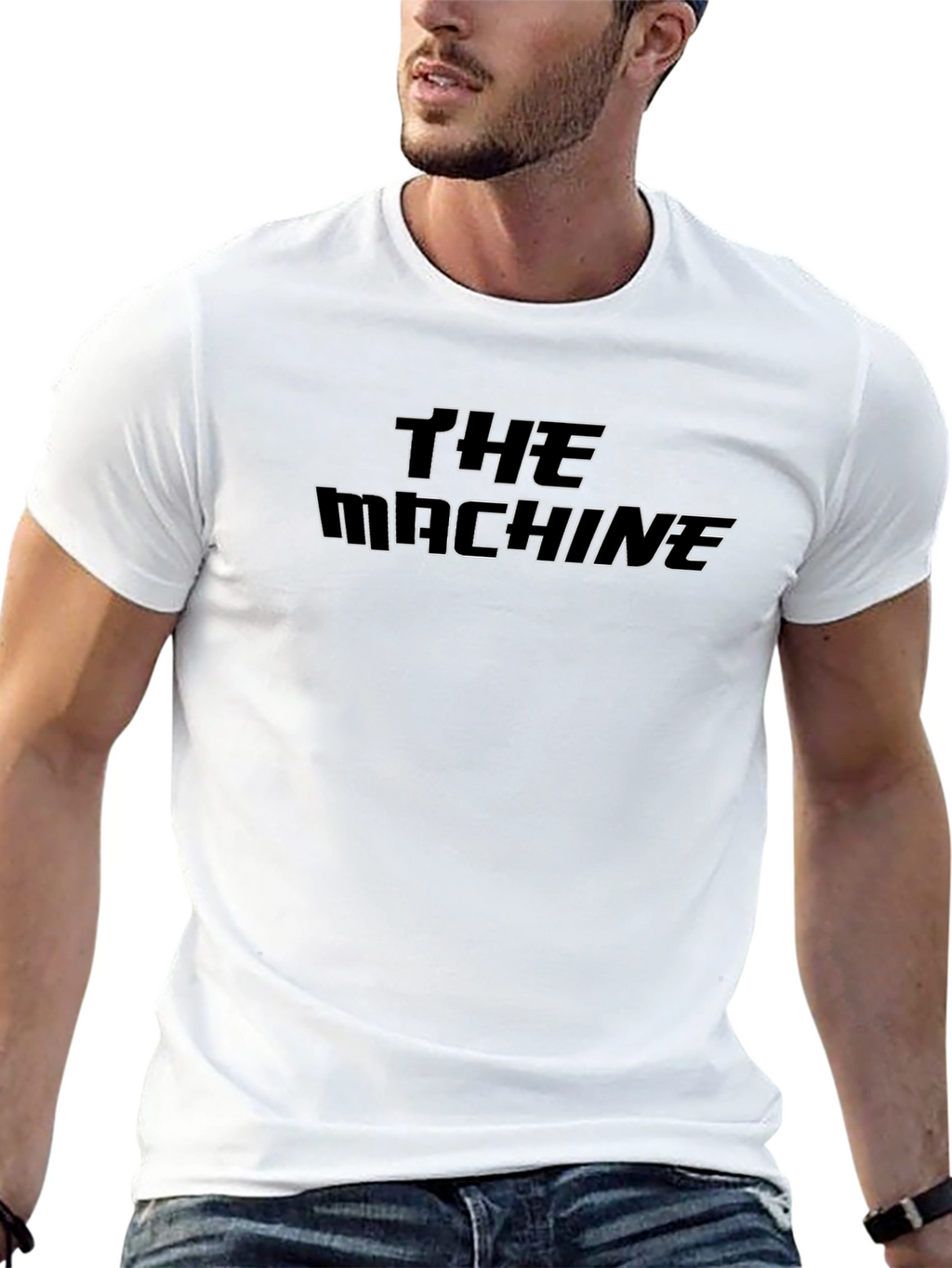 The Machine Graphic Tee - Classic Black T-Shirt