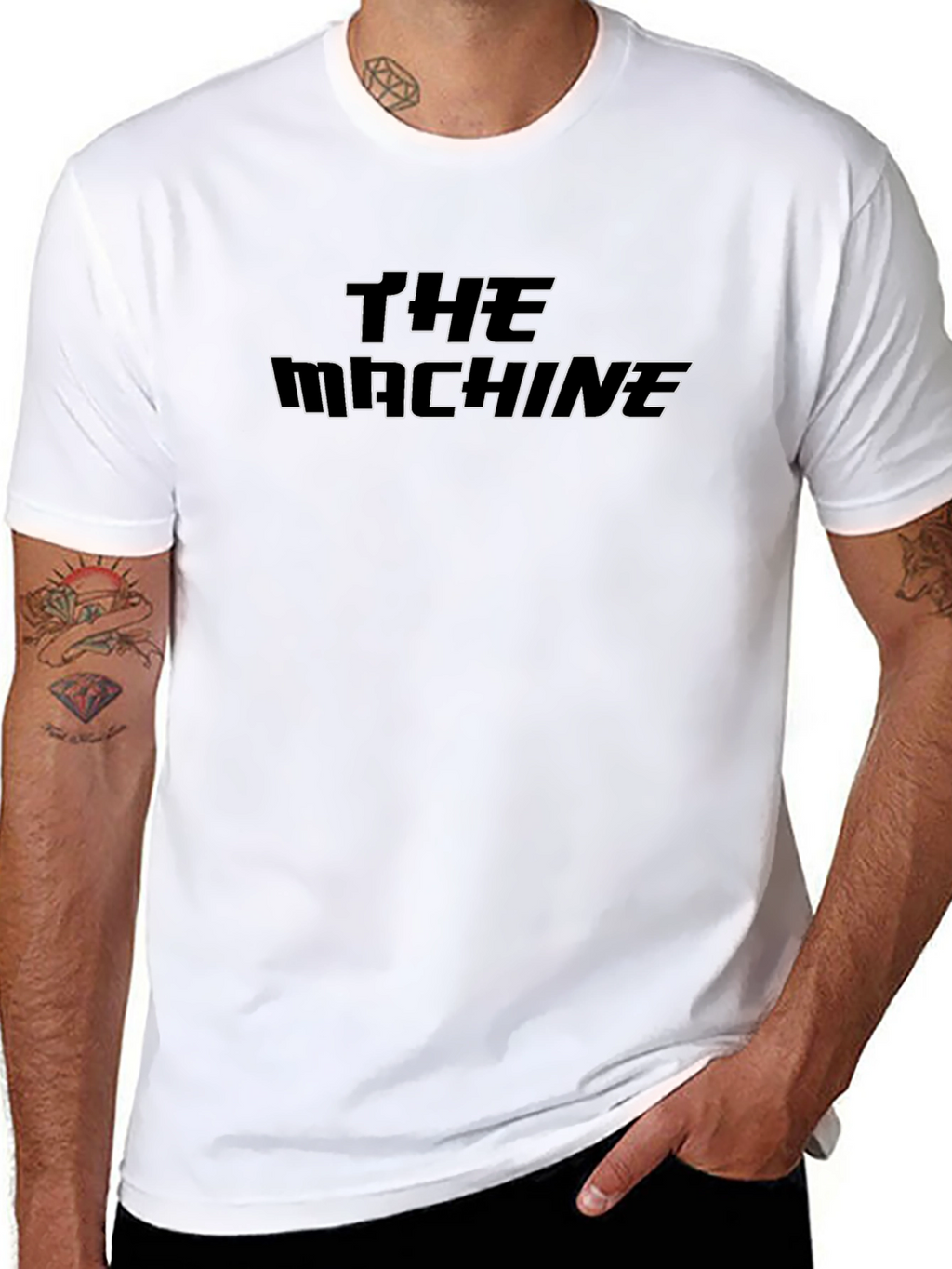 The Machine Graphic Tee - Classic Black T-Shirt