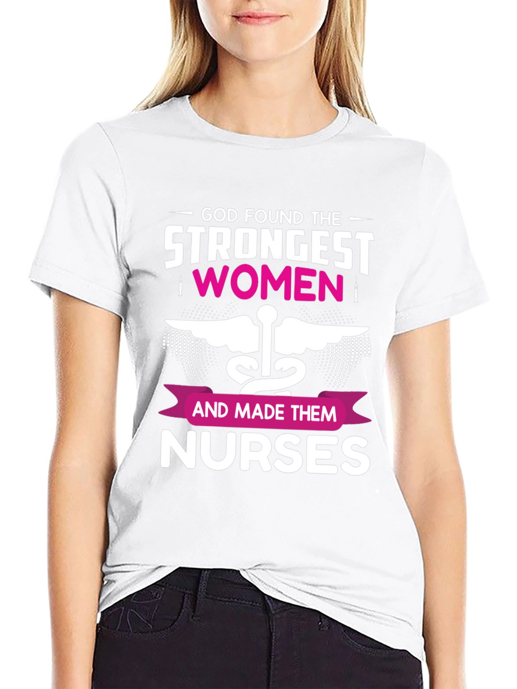 Strongest Women Nurses Graphic Tee