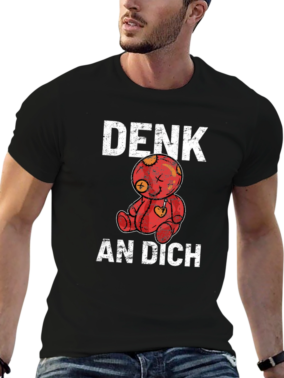 Denk An Dich Voodoo Doll T-Shirt