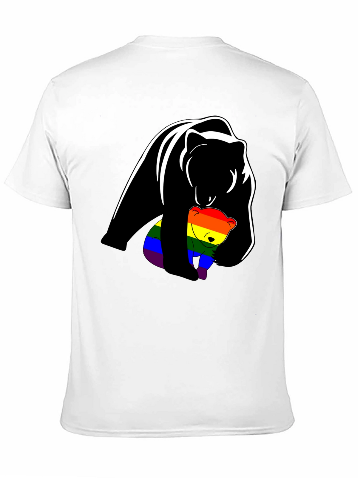 Bear Hug Pride T-Shirt - Soft Cotton Tee