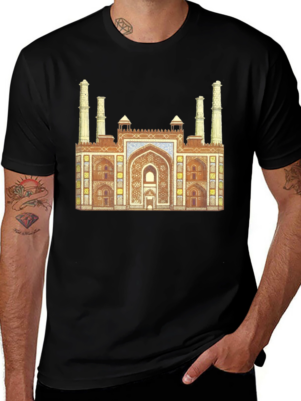 Akbars Tomb Graphic Tee