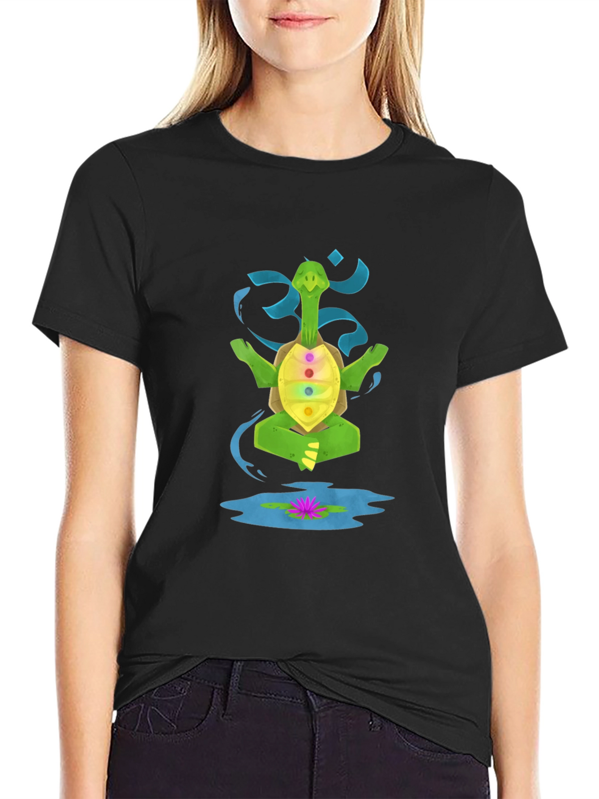 Zen Turtle Chakra T-Shirt