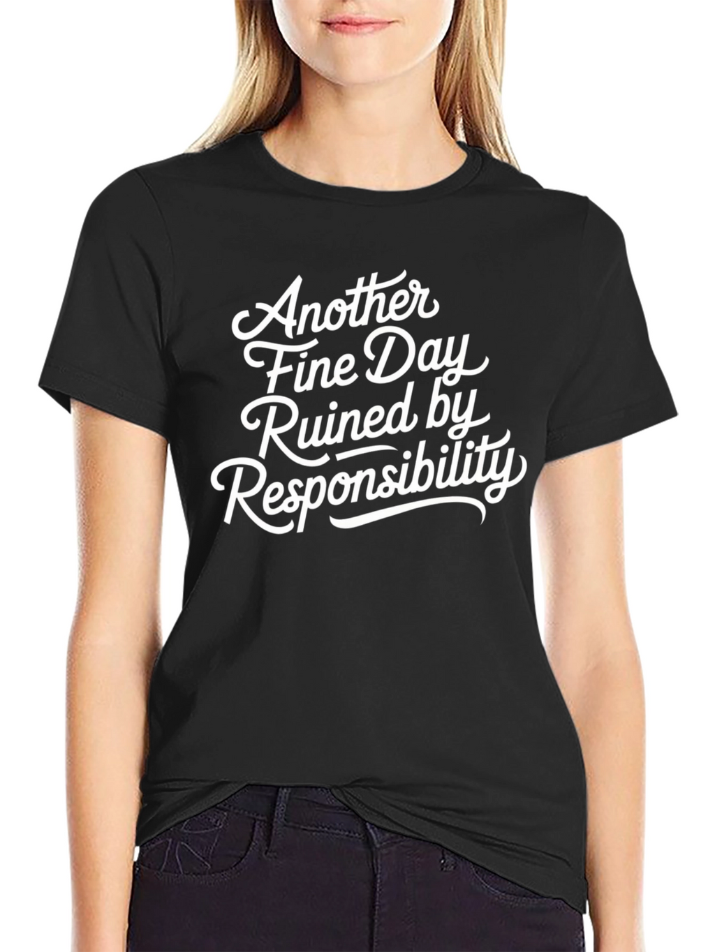 Funny Responsibility Graphic Tee