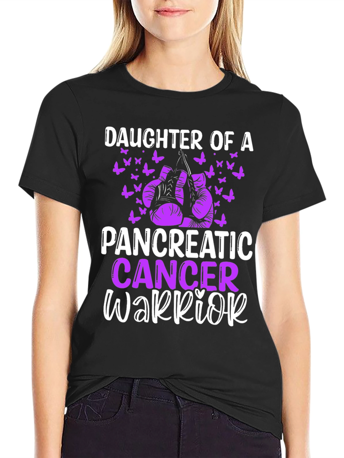 Daughter of a Pancreatic Cancer Warrior T-Shirt