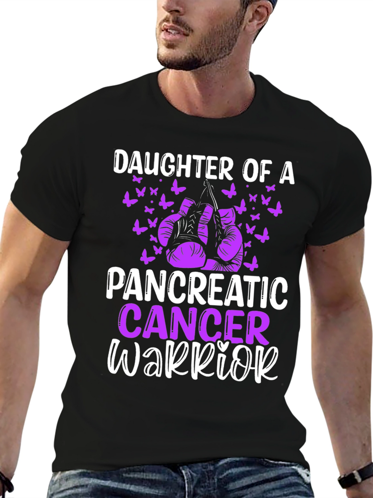Daughter of a Pancreatic Cancer Warrior T-Shirt