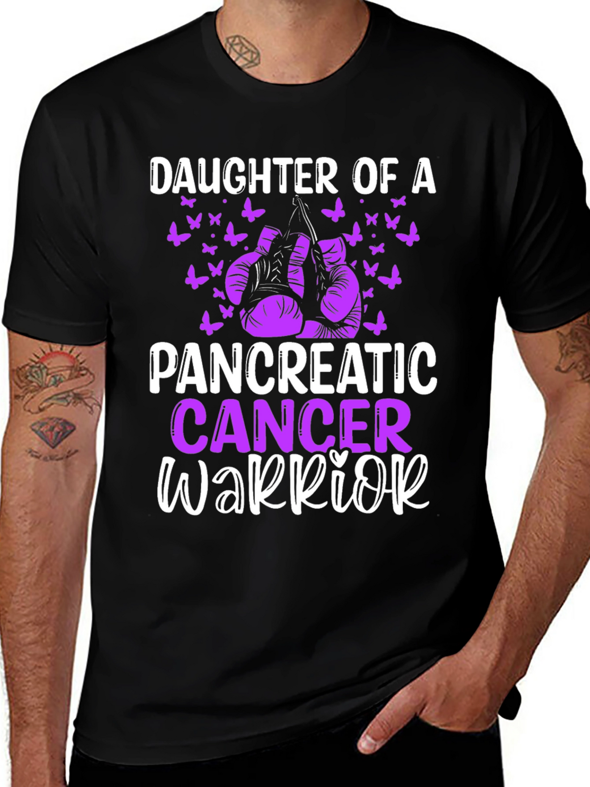 Daughter of a Pancreatic Cancer Warrior T-Shirt