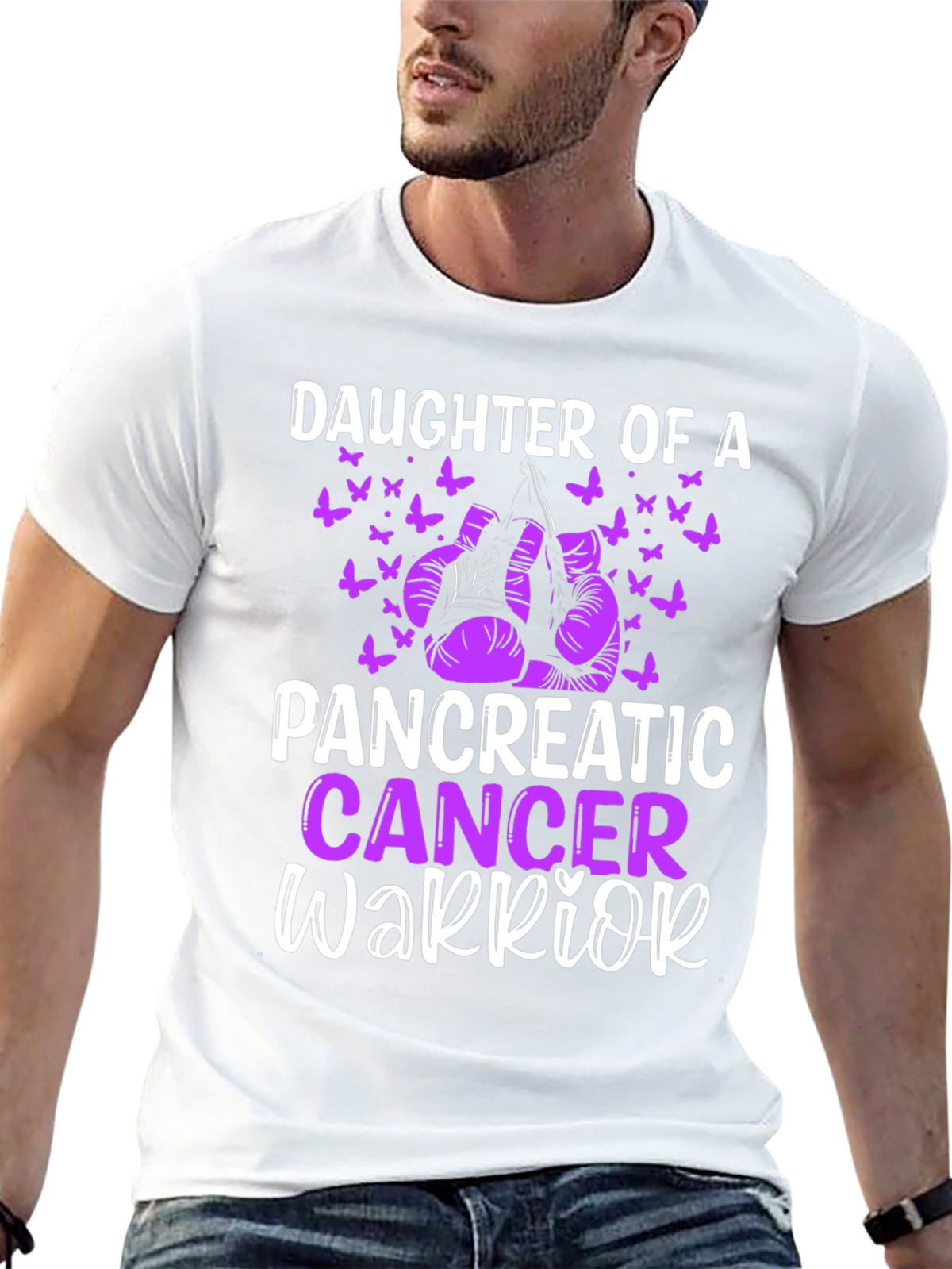 Daughter of a Pancreatic Cancer Warrior T-Shirt