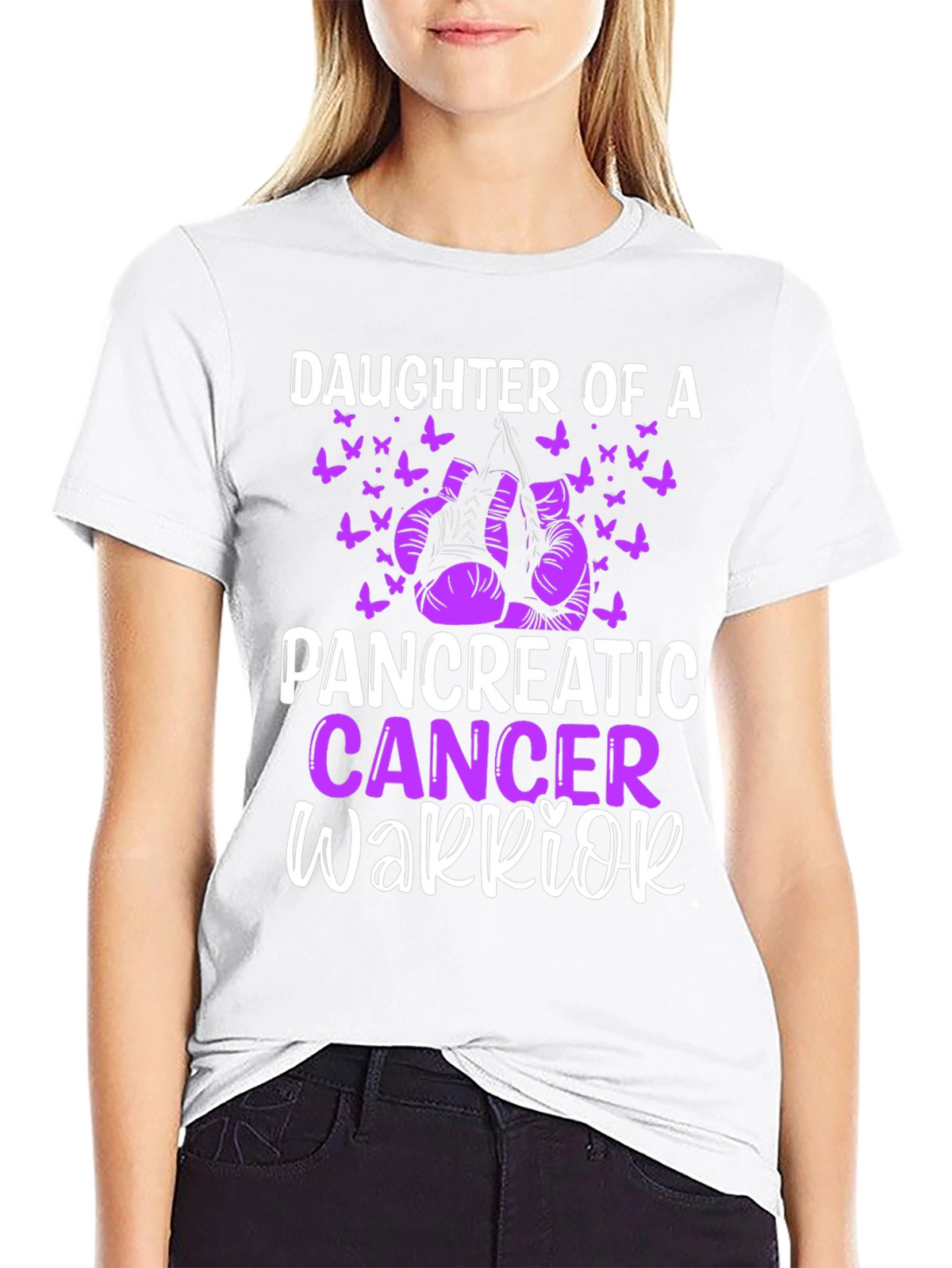Daughter of a Pancreatic Cancer Warrior T-Shirt