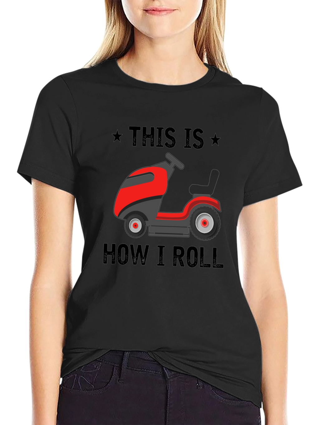 This Is How I Roll Lawn Mower T-Shirt