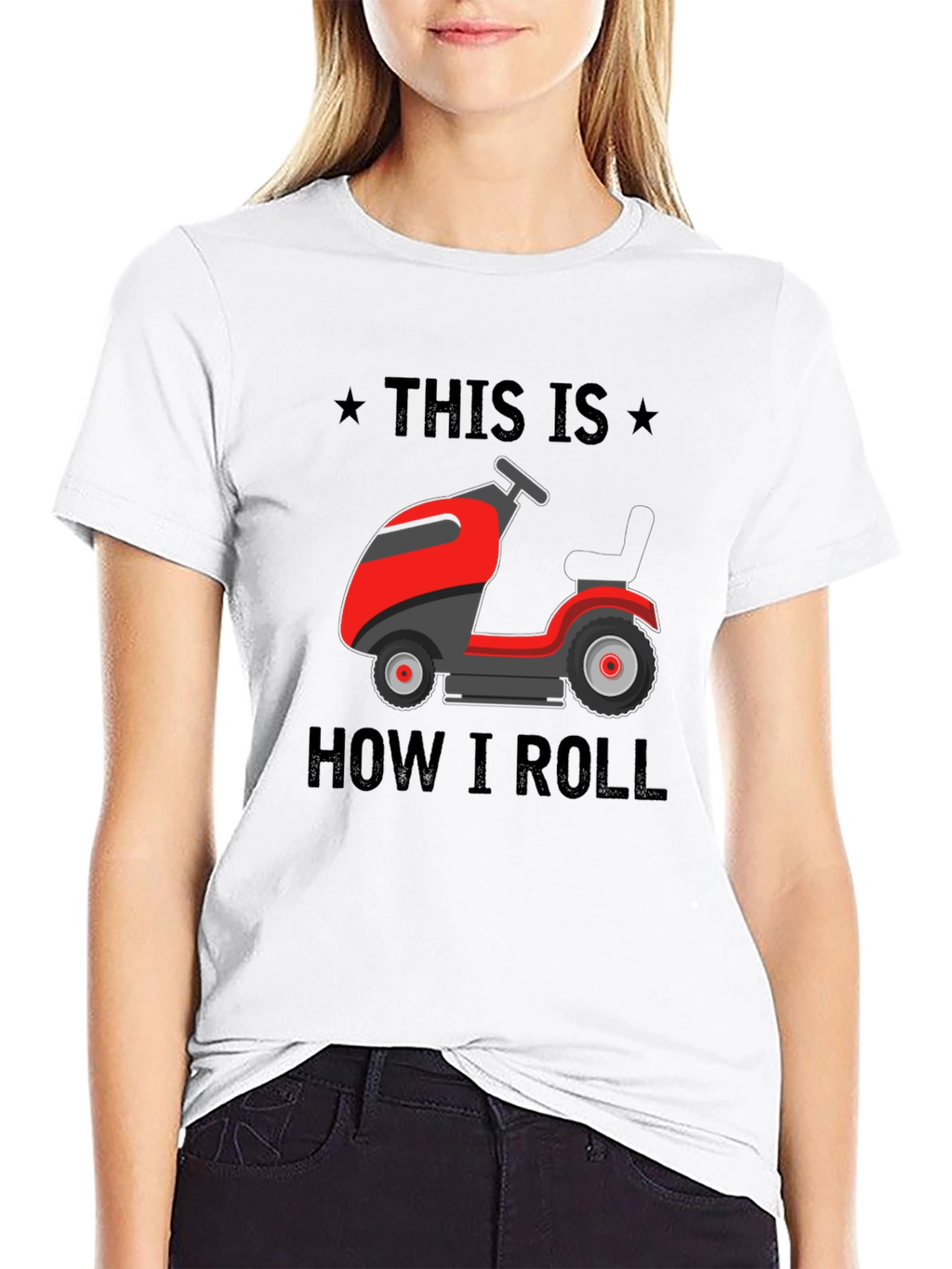 This Is How I Roll Lawn Mower T-Shirt