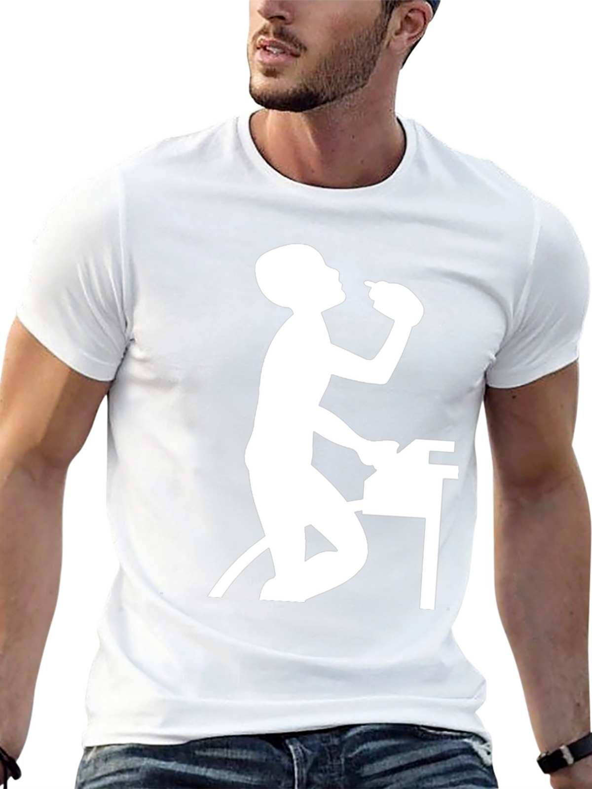 Funny Office Worker T-Shirt - Black