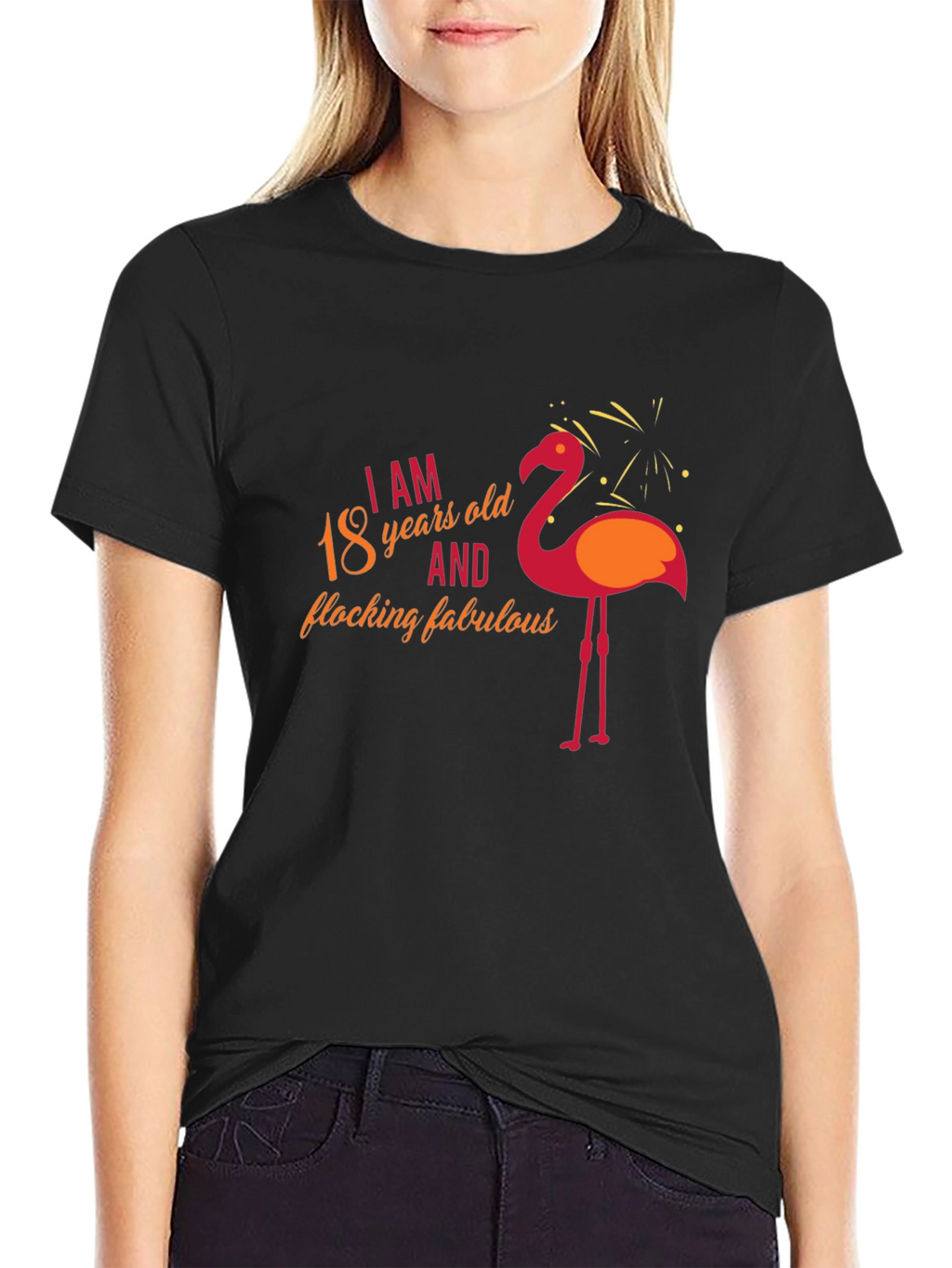 18th Birthday Flamingo T-Shirt