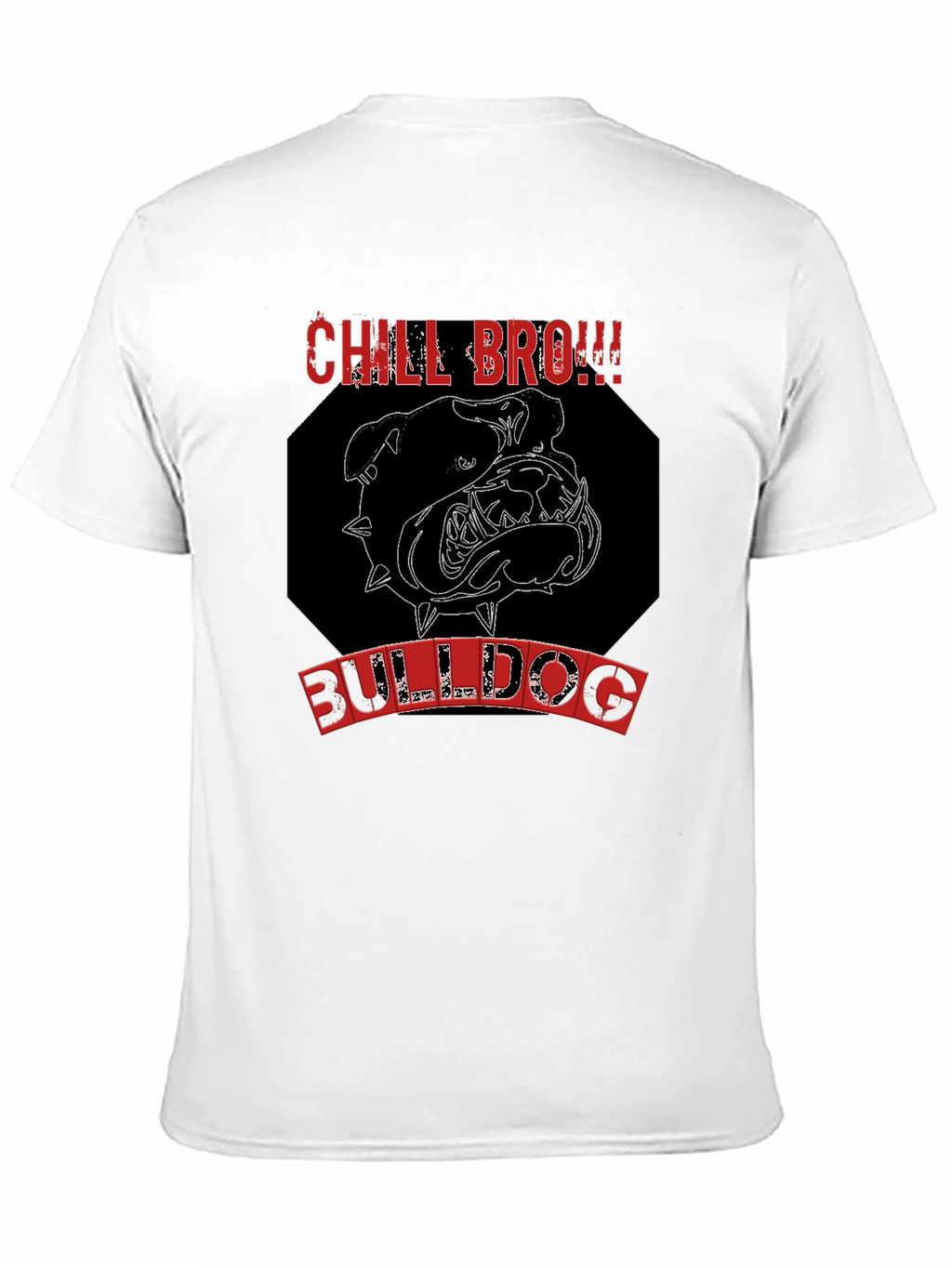 Chill Bro Bulldog Graphic Tee