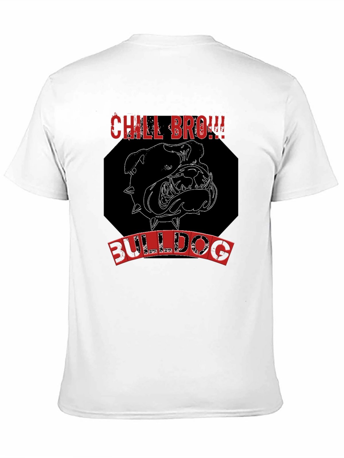 Chill Bro Bulldog Graphic Tee