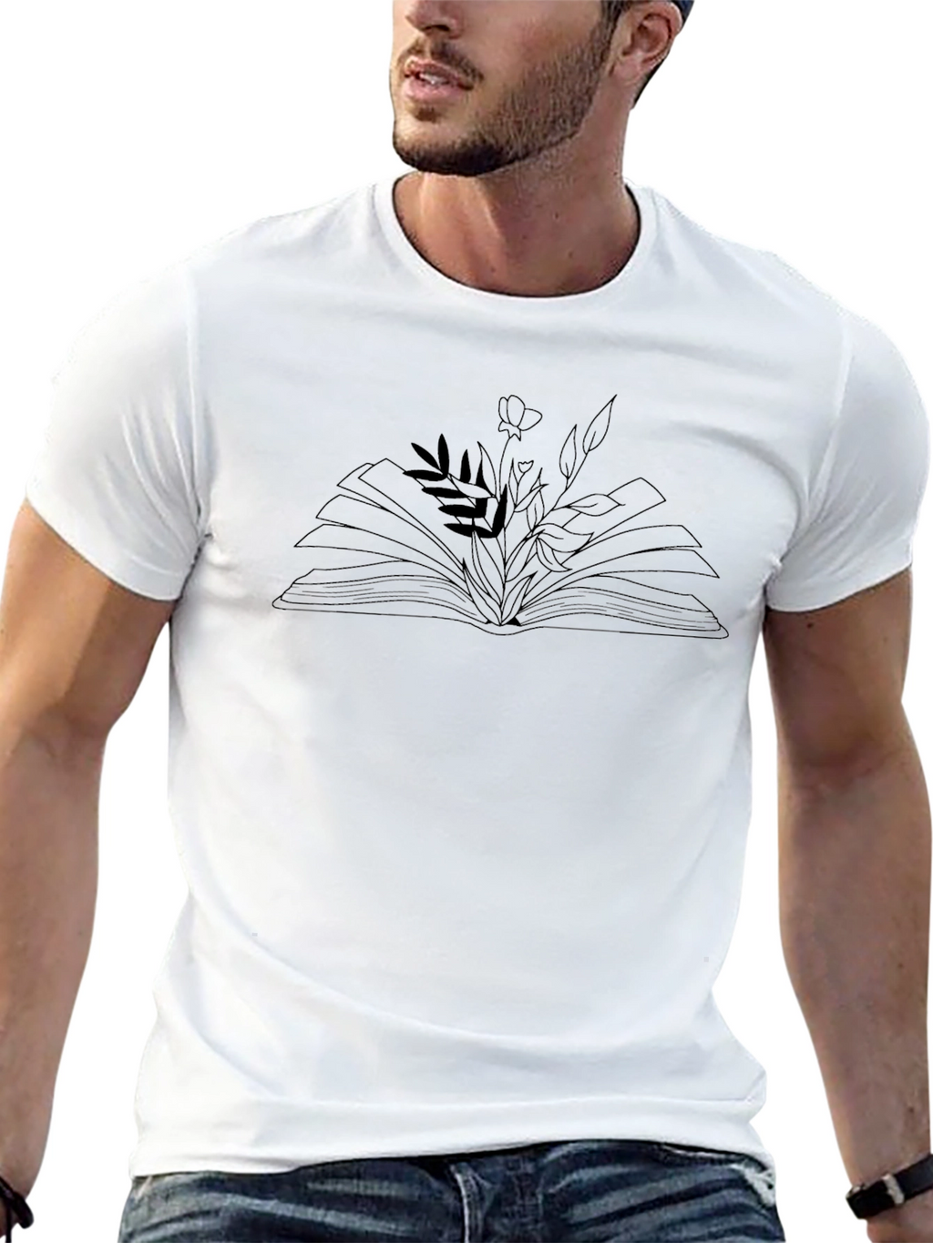 Botanical Book Graphic Tee