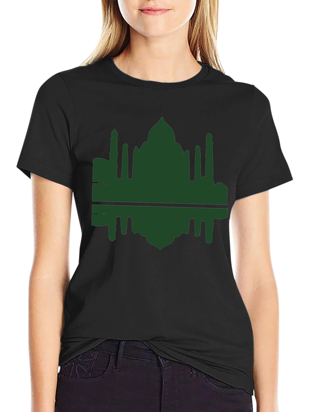 Taj Mahal Silhouette Graphic Tee