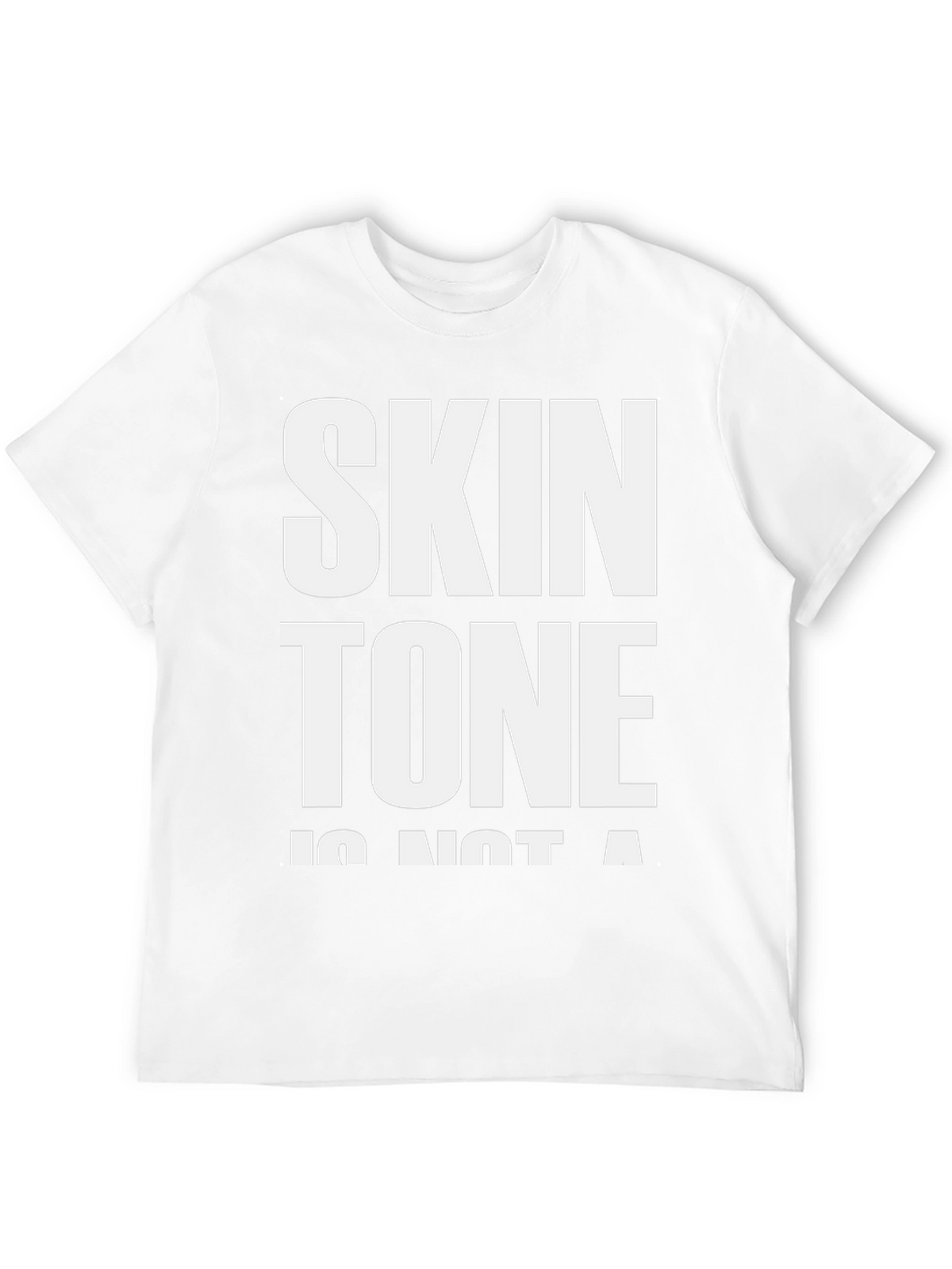 Skin Tone is Not a Crime T-Shirt - Black