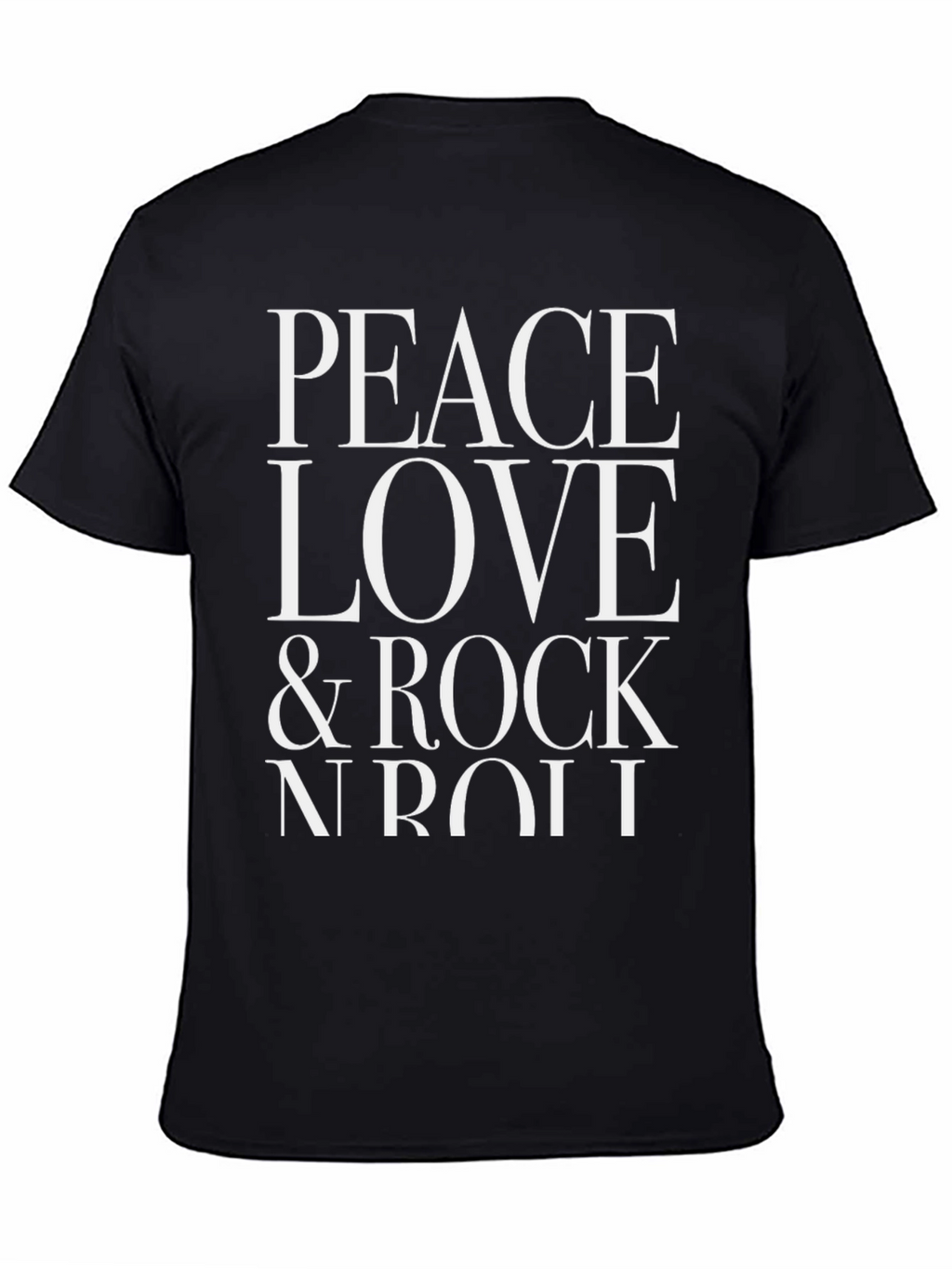 Peace Love & Rock N Roll Graphic Tee