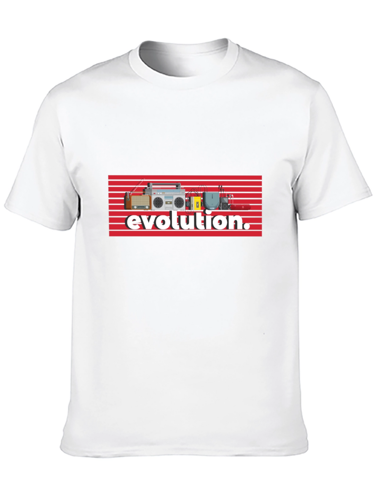 Evolution of Music Tee