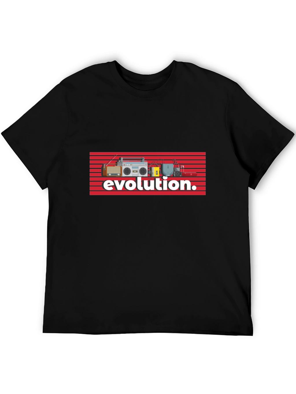 Evolution of Music Tee