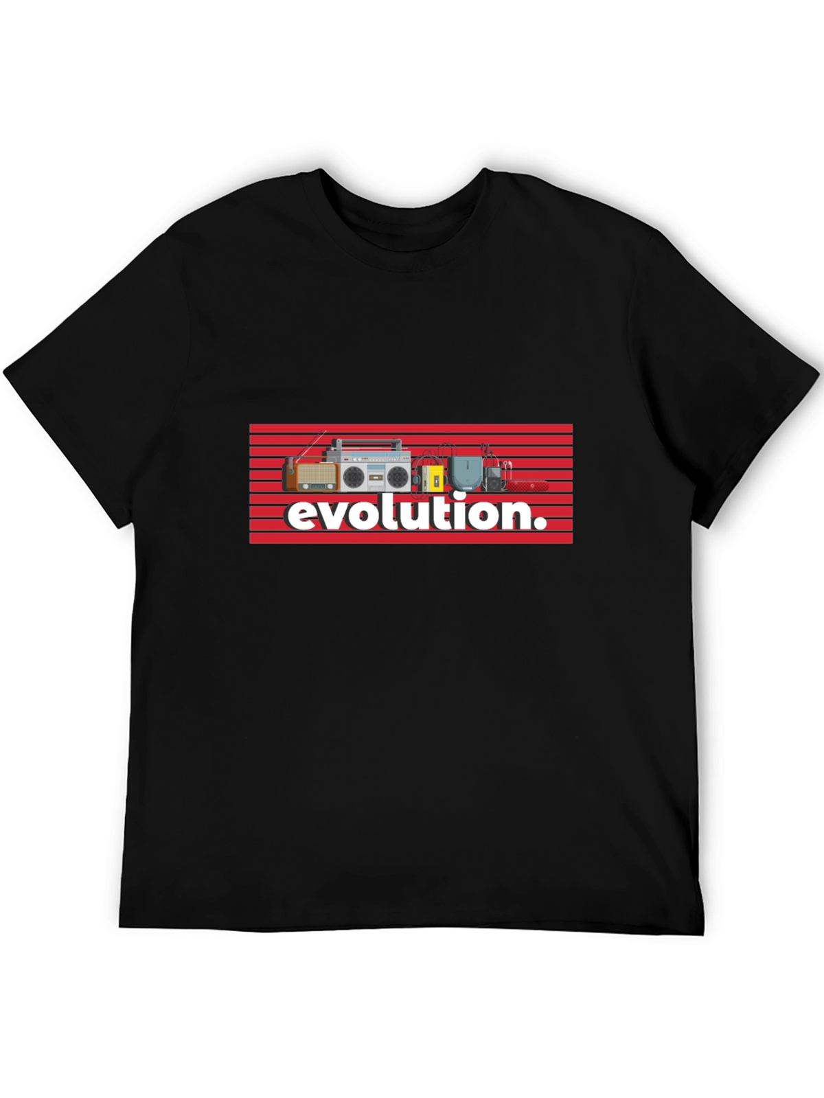 Evolution of Music Tee